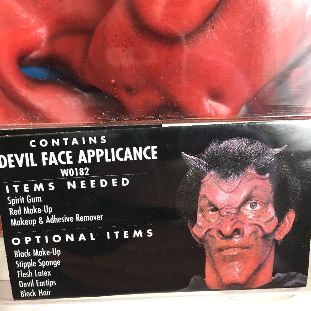 Woochie Devil Face 3 D Professional Appliance WO 182 NWT NOS